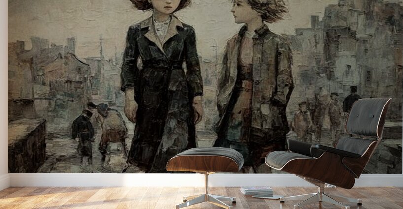Silent Sisters Wall Murals
