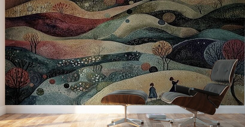 Wandering Spirits Wall Murals