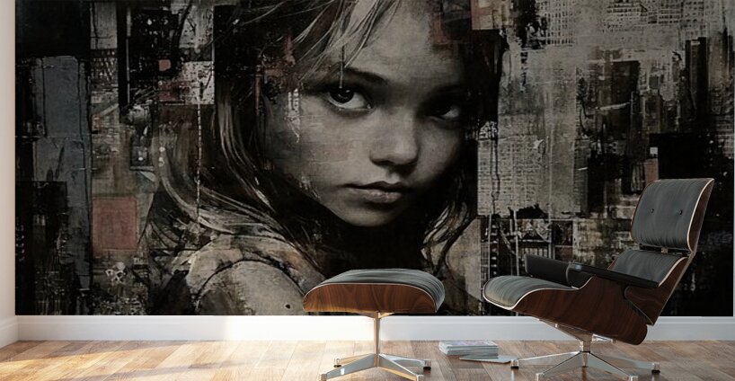 Haunting Bloom Wall Murals