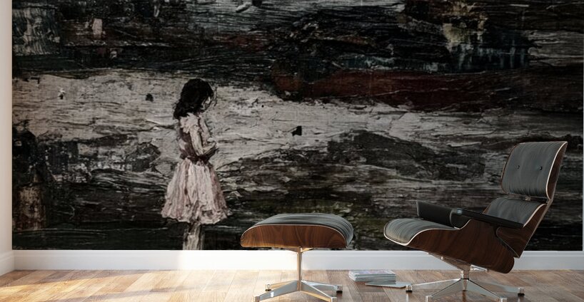 Whispers in the Pink Wall Murals