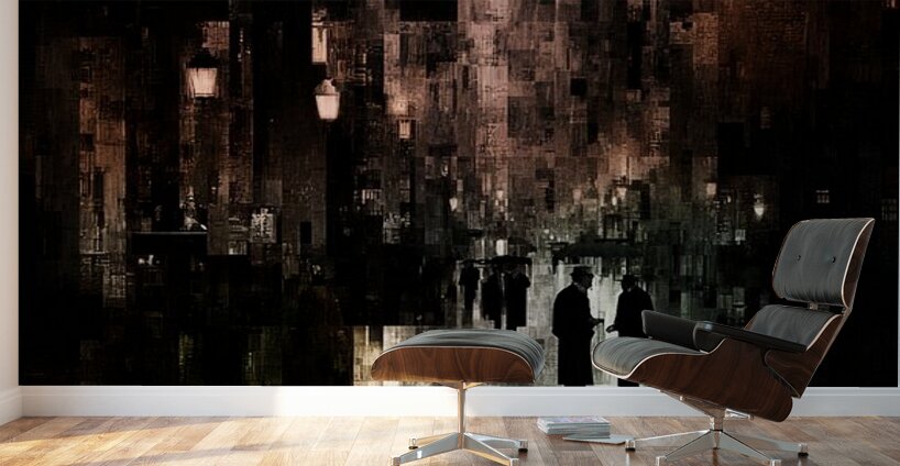 Lantern Pathways Wall Murals