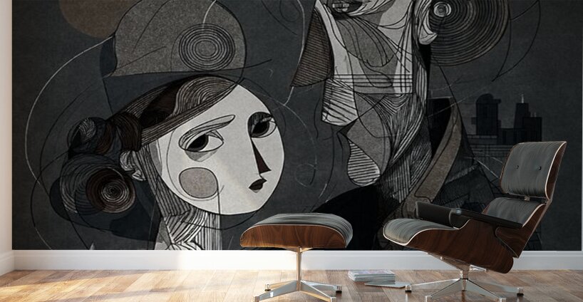 Unspoken Gravity Wall Murals
