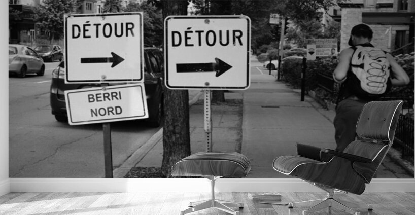 The Art of Going Elsewhere Wall Murals