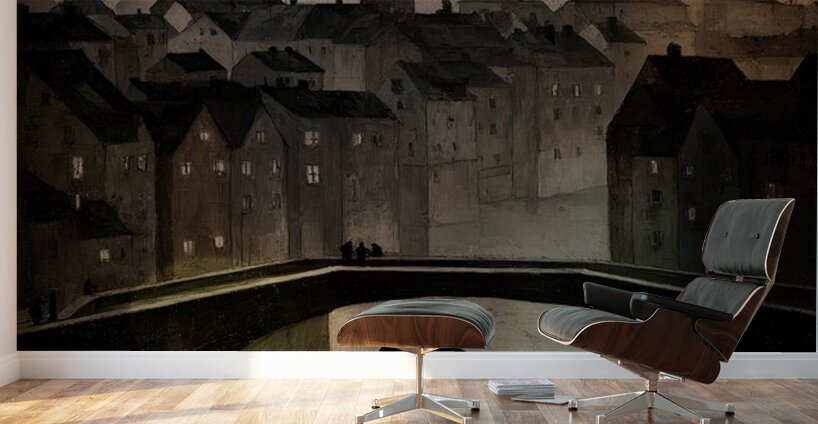 Moonlit Conversations Wall Murals