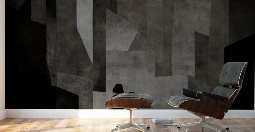 Grey Horizons Wall Murals