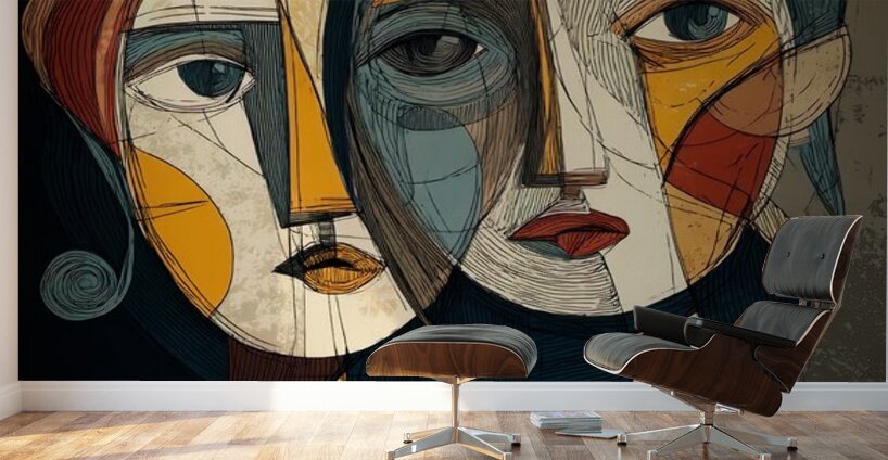 The Split Within Wall Murals