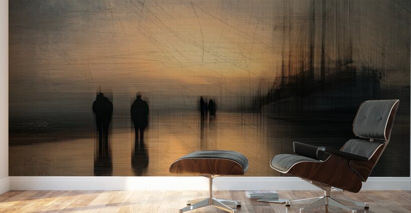 Between Tide and Time Wall Murals
