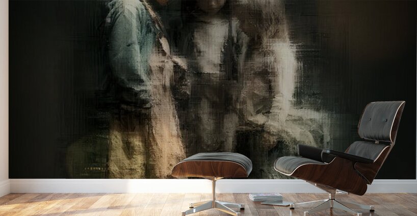 Held by the Blur Wall Murals