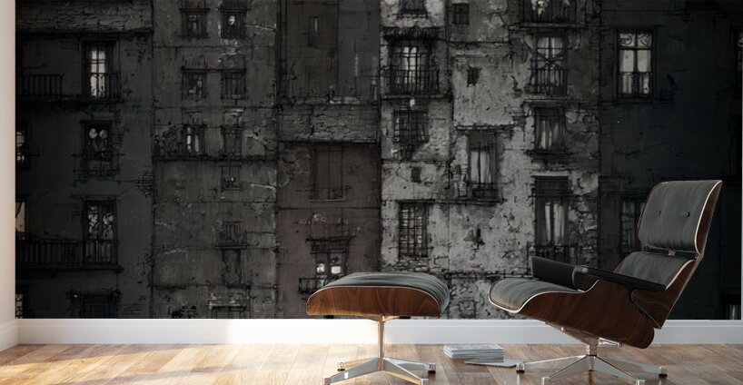 Sanctuary of Cracks Wall Murals