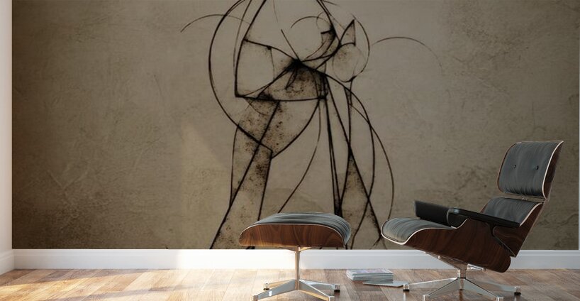 Drawing the Line Wall Murals