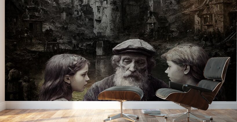 Old Hands Wall Murals