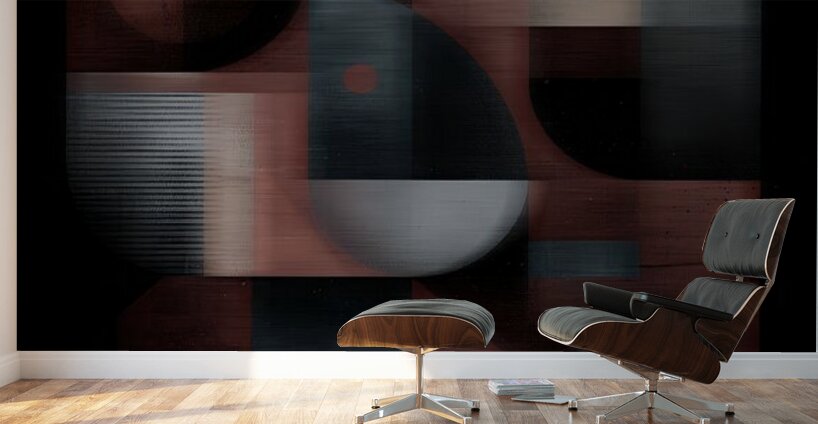 The Geometry of Quiet Wall Murals