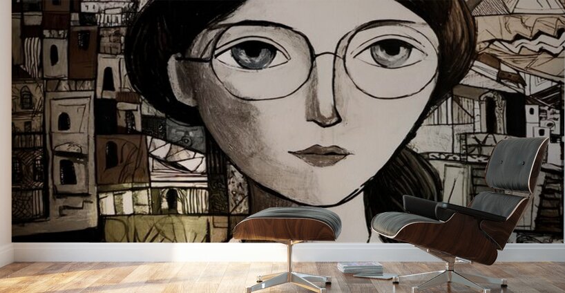 Eyes That Build Tomorrow Wall Murals