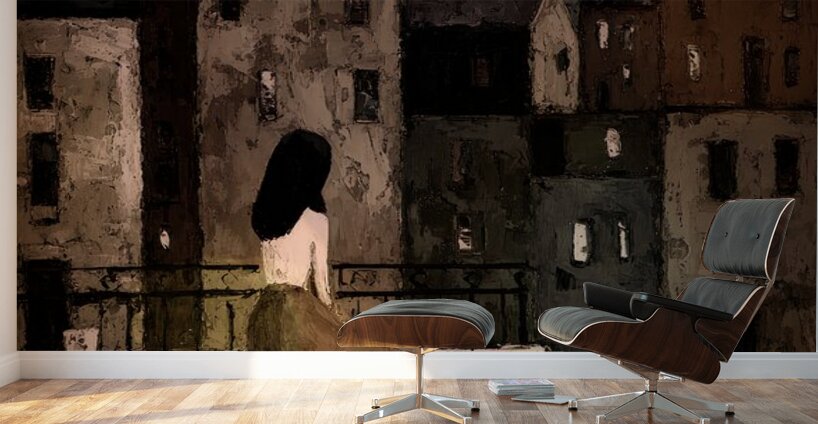 Unanswered Windows Wall Murals