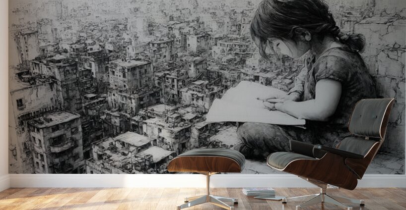 The City That Consumes Wall Murals