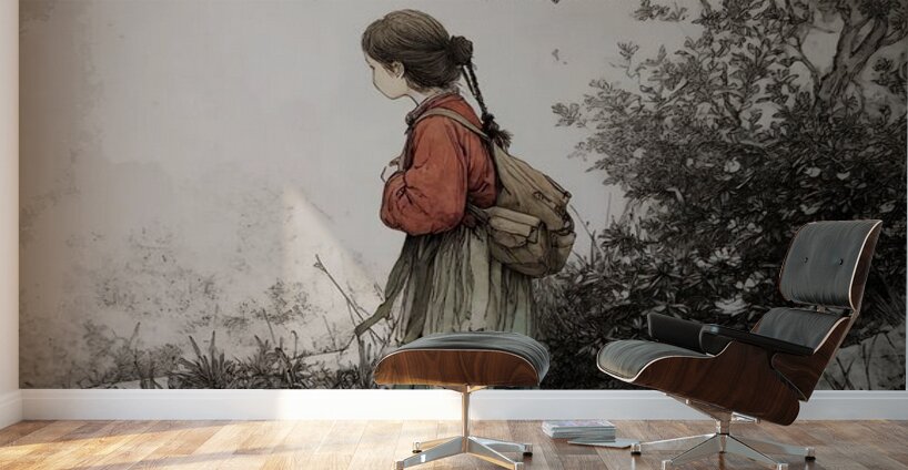 The Listening Path Wall Murals