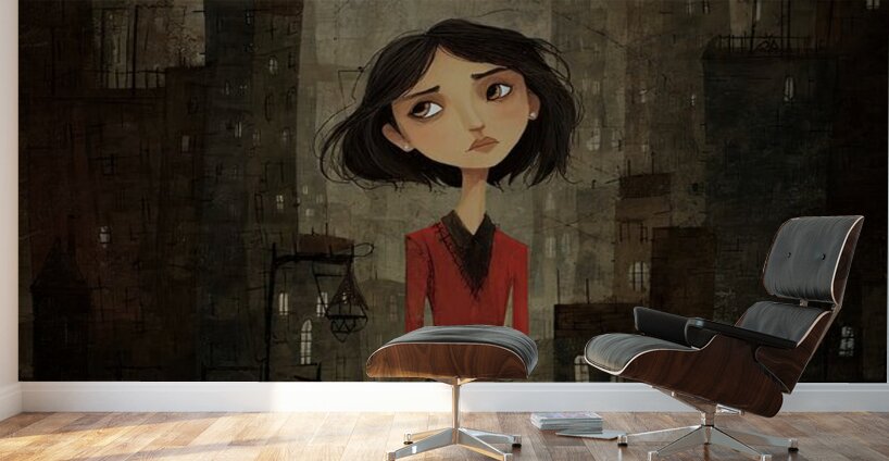 The Girl Who Didn t Belong Wall Murals
