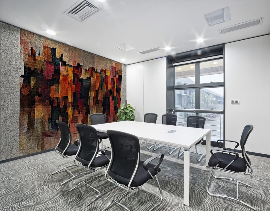 Midnight Mosaic Wall Printing