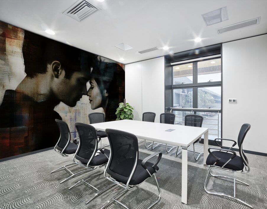 Fading into Us Wall Printing