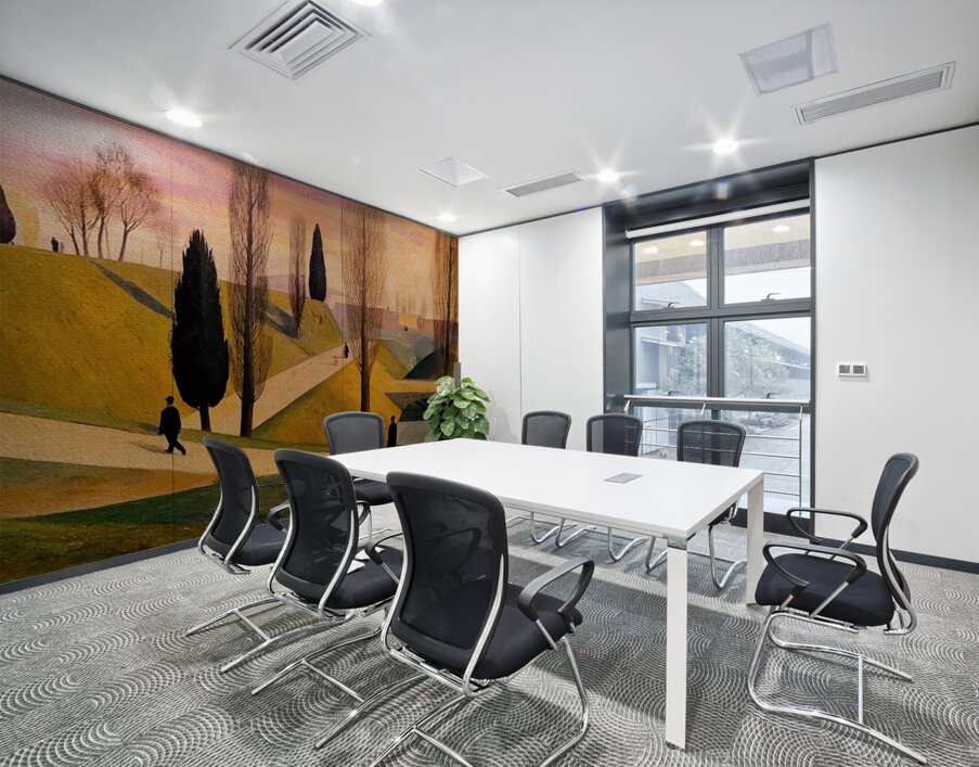 Where Shadows Walk Gently Wall Printing