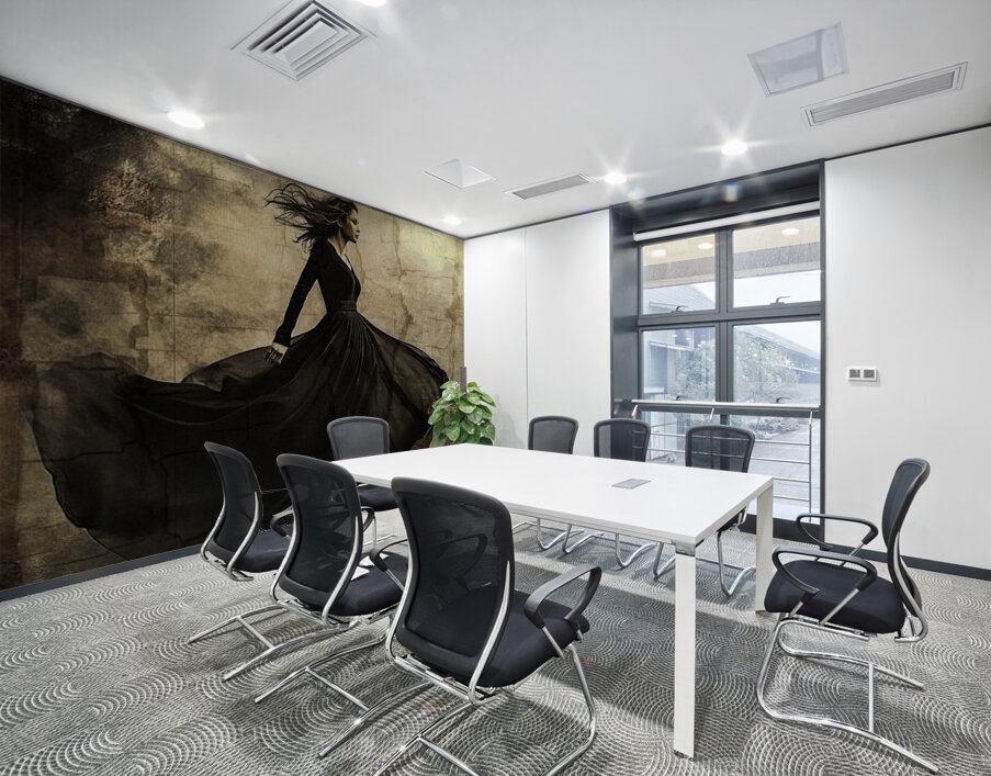 Dancer in the Dust Wall Printing