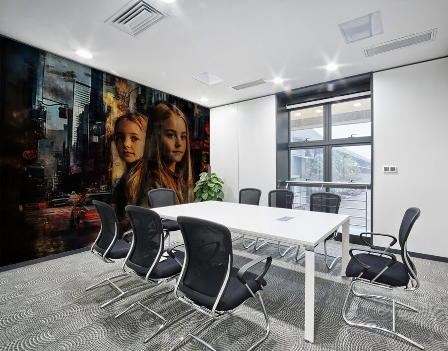 Urban Reflections Wall Printing