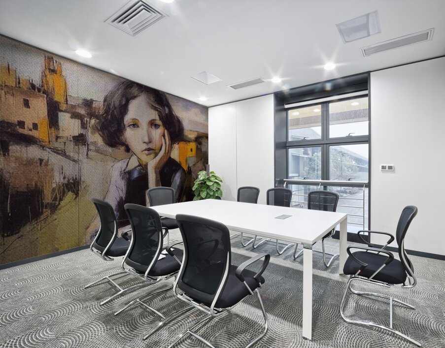 Portrait of a Quiet Hour Wall Printing