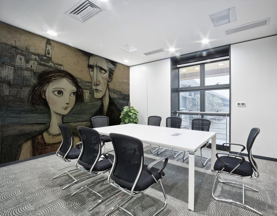 The Long Father Wall Printing