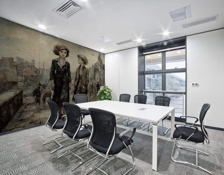 Silent Sisters Wall Printing