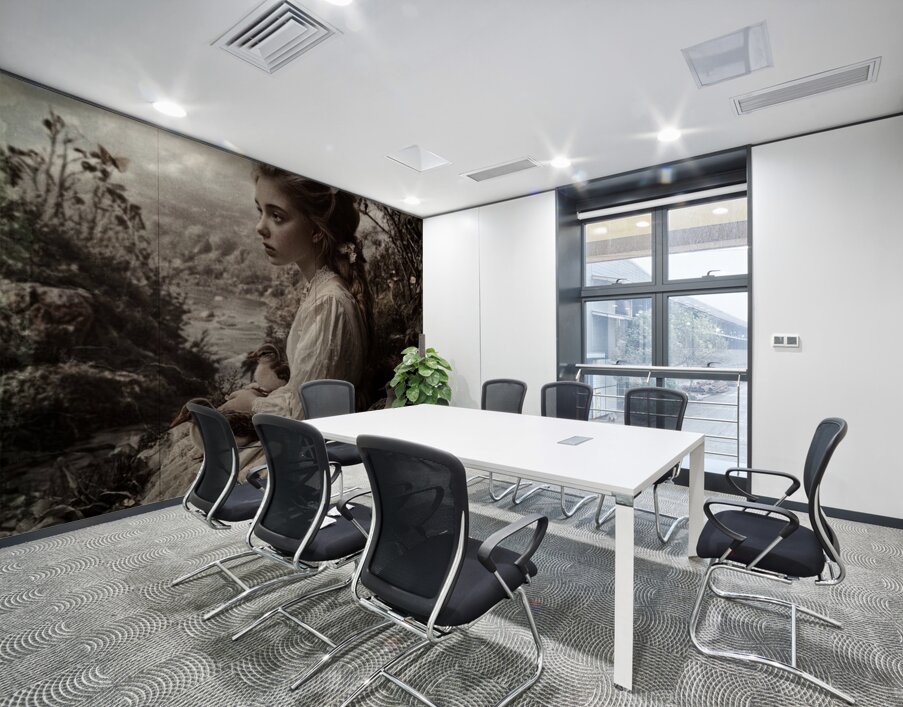 The Girl Who Spoke to Birds Wall Printing