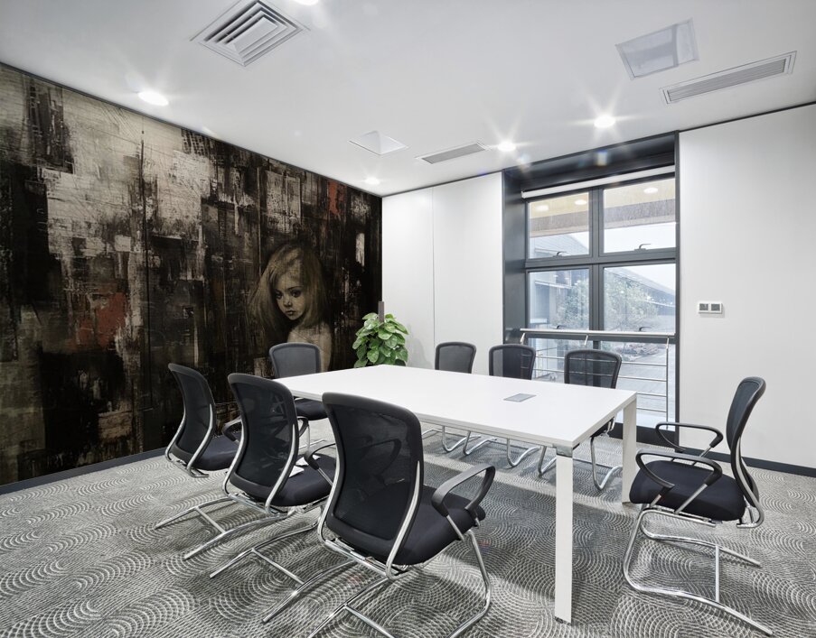 Glass Eyed Memory Wall Printing