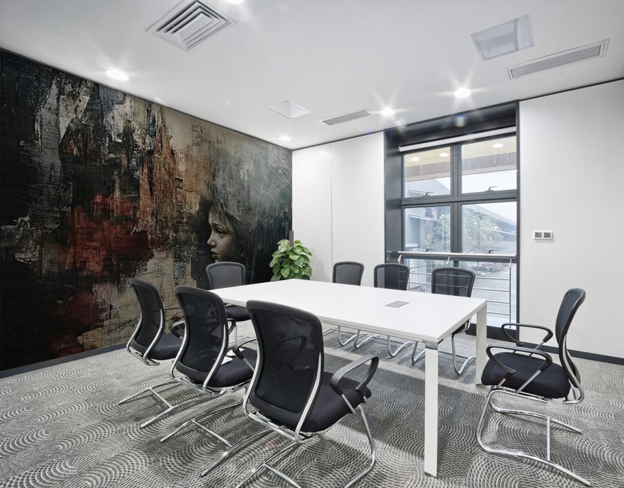 Silent Observer Wall Printing