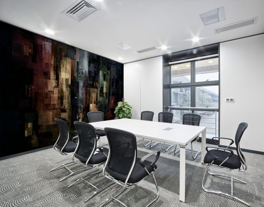 Midnight Through the Cracks Wall Printing