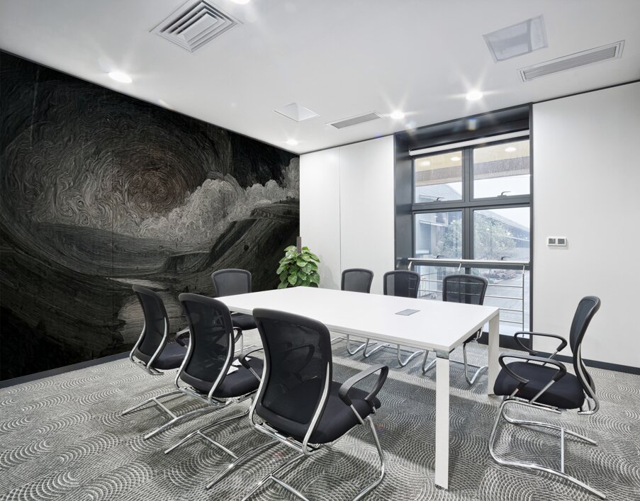 The Edge of Unknowing Wall Printing