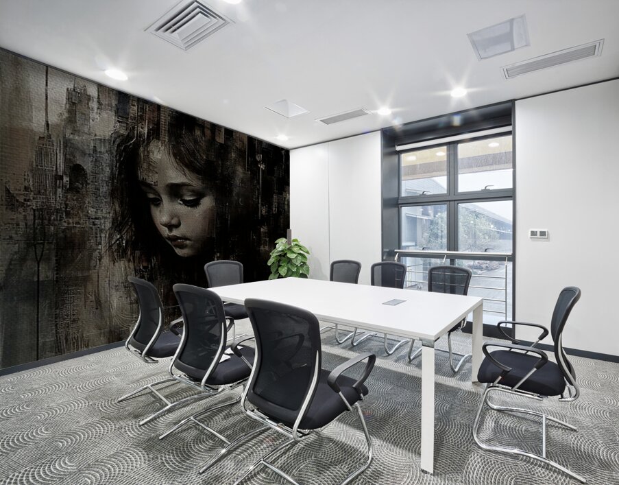 Edge of Becoming Wall Printing