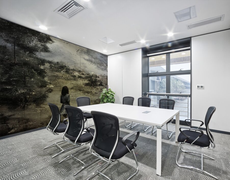 The Distant Unsaid Wall Printing