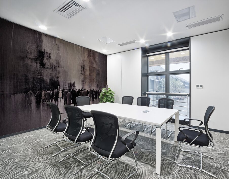 Ghosts in the Rain Wall Printing