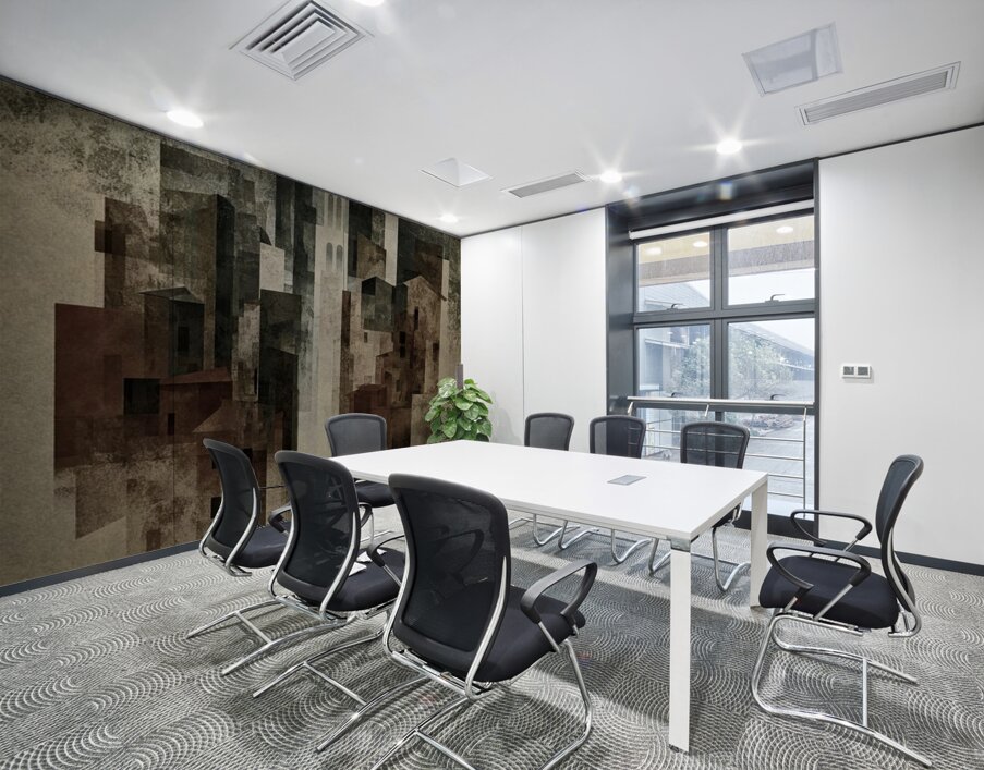 The Shape of What Comes Next Wall Printing