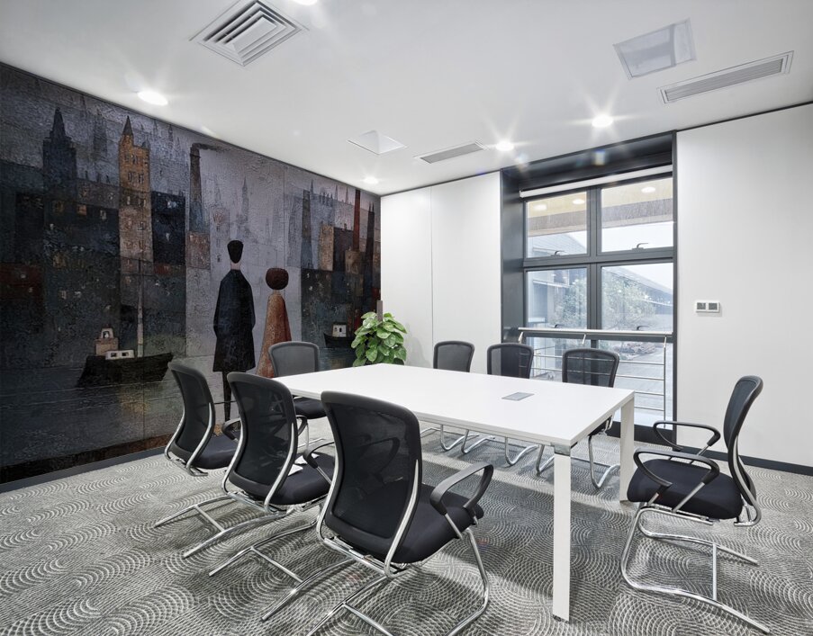 Shadows by the River Wall Printing