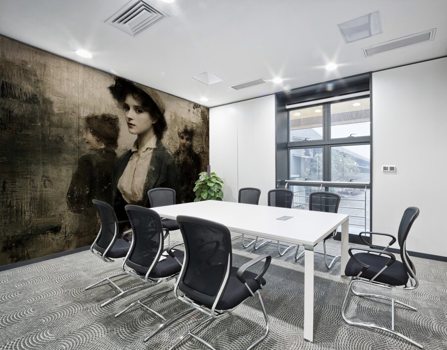 Painted in Shadows Wall Printing