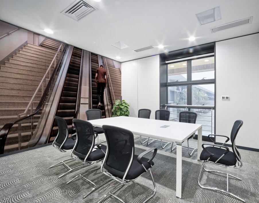 Steps To Nowhere Wall Printing