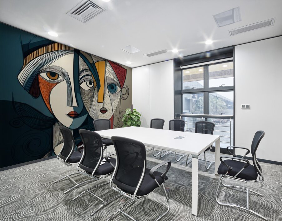 Geometry of Us Wall Printing