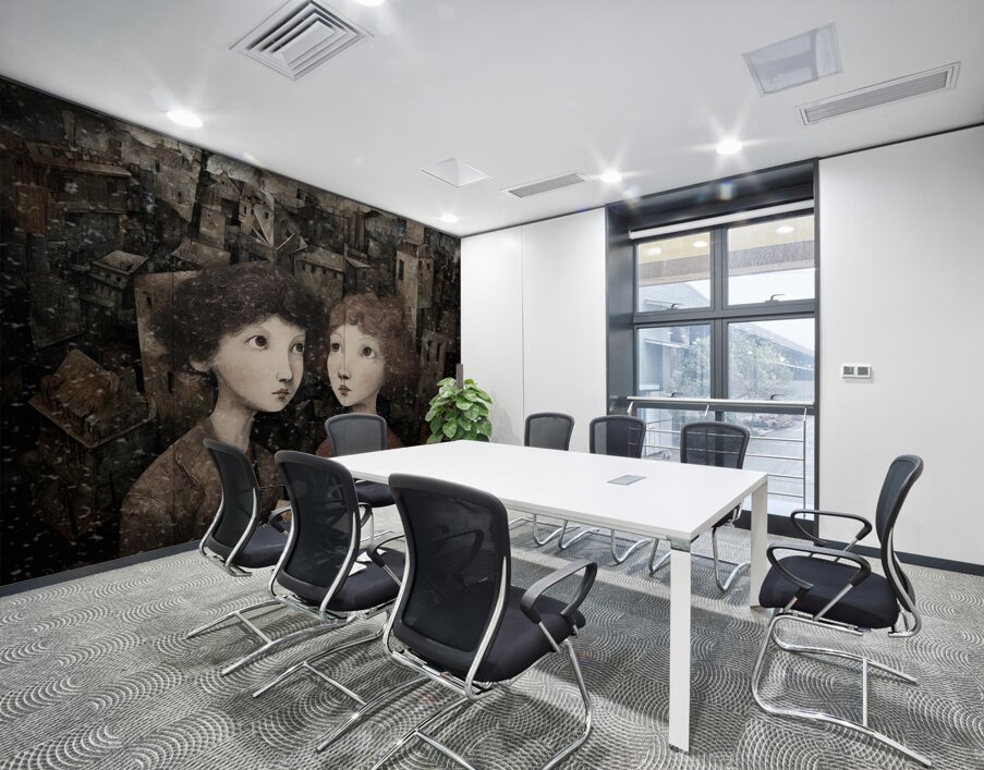 The First Snowfall Wall Printing