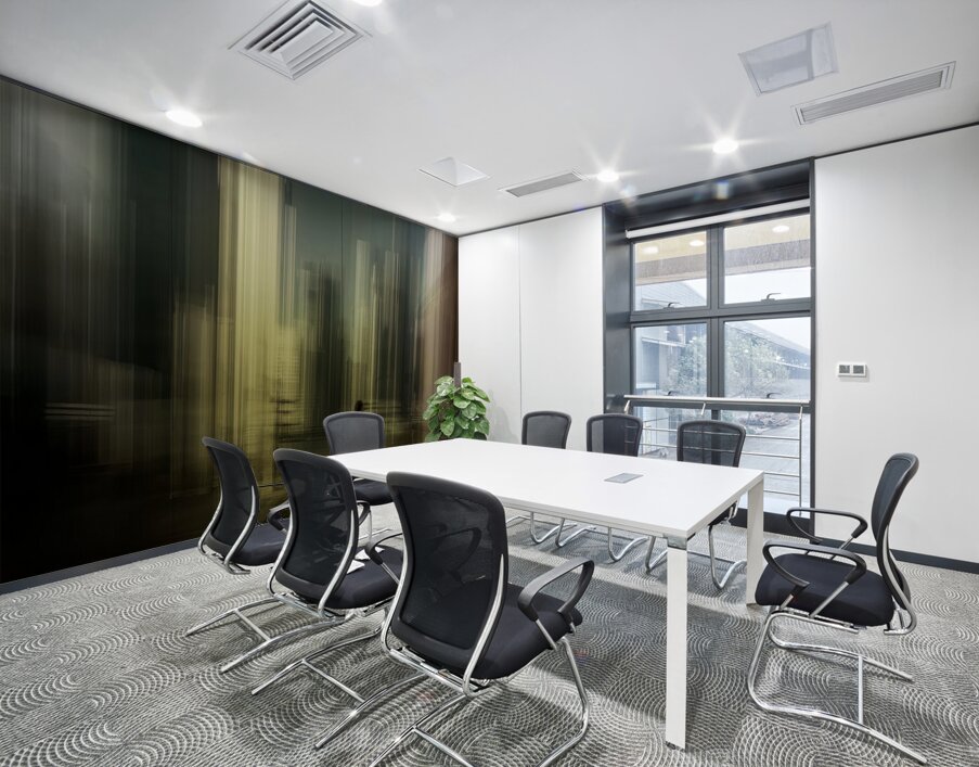 The Blurred City Wall Printing