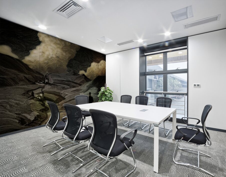 Quiet Exodus Wall Printing