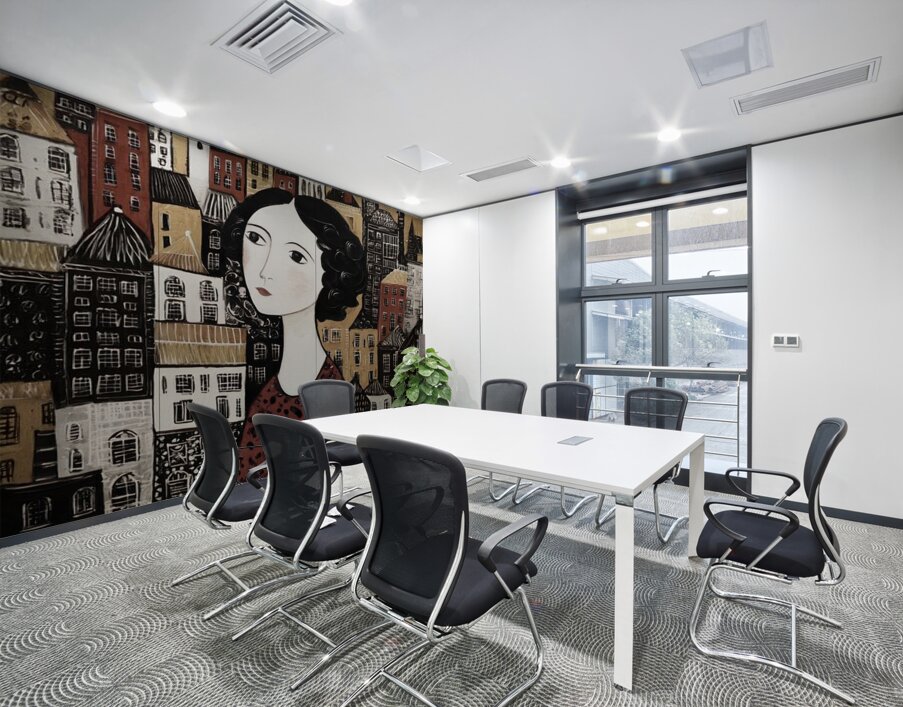 A City Listens Wall Printing