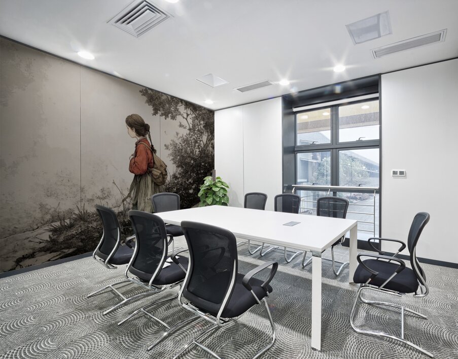 The Listening Path Wall Printing