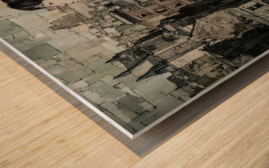 Before Becoming Wood print