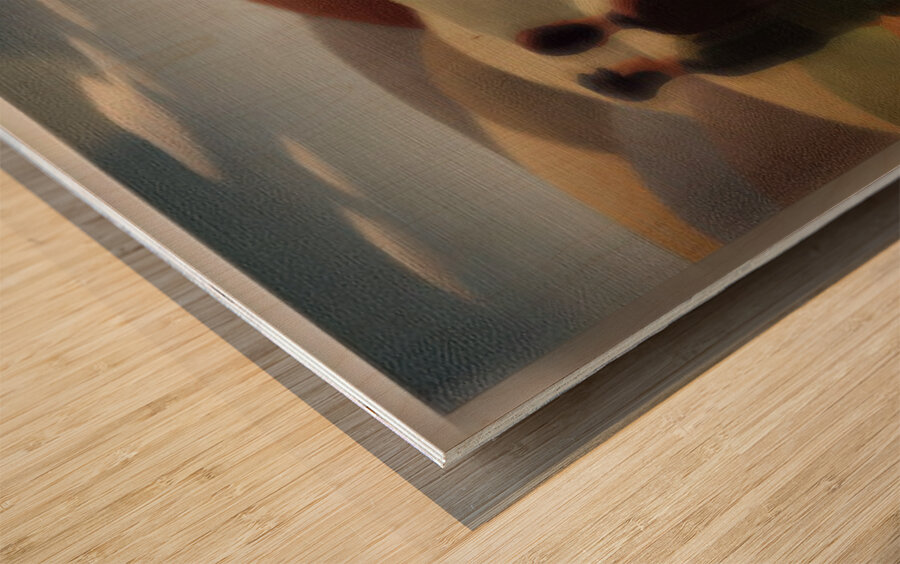 The Next Horizon Wood print